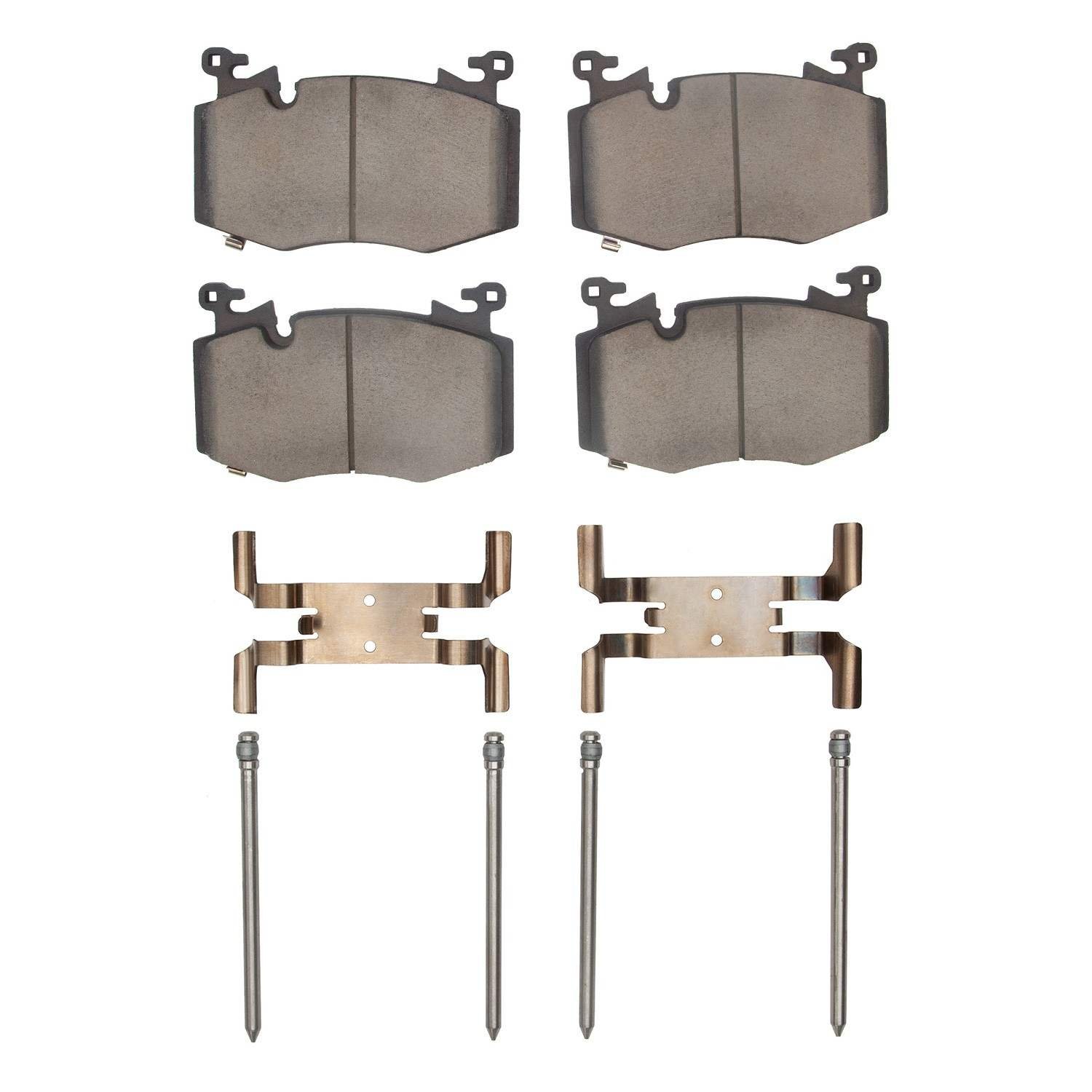 DF_4000227301_Fro.jpg Dynamic Friction 2019-2020 Cadillac CT6 Front 4000 HybriDynamic Brake Pads and Hardware Kit - Image 1