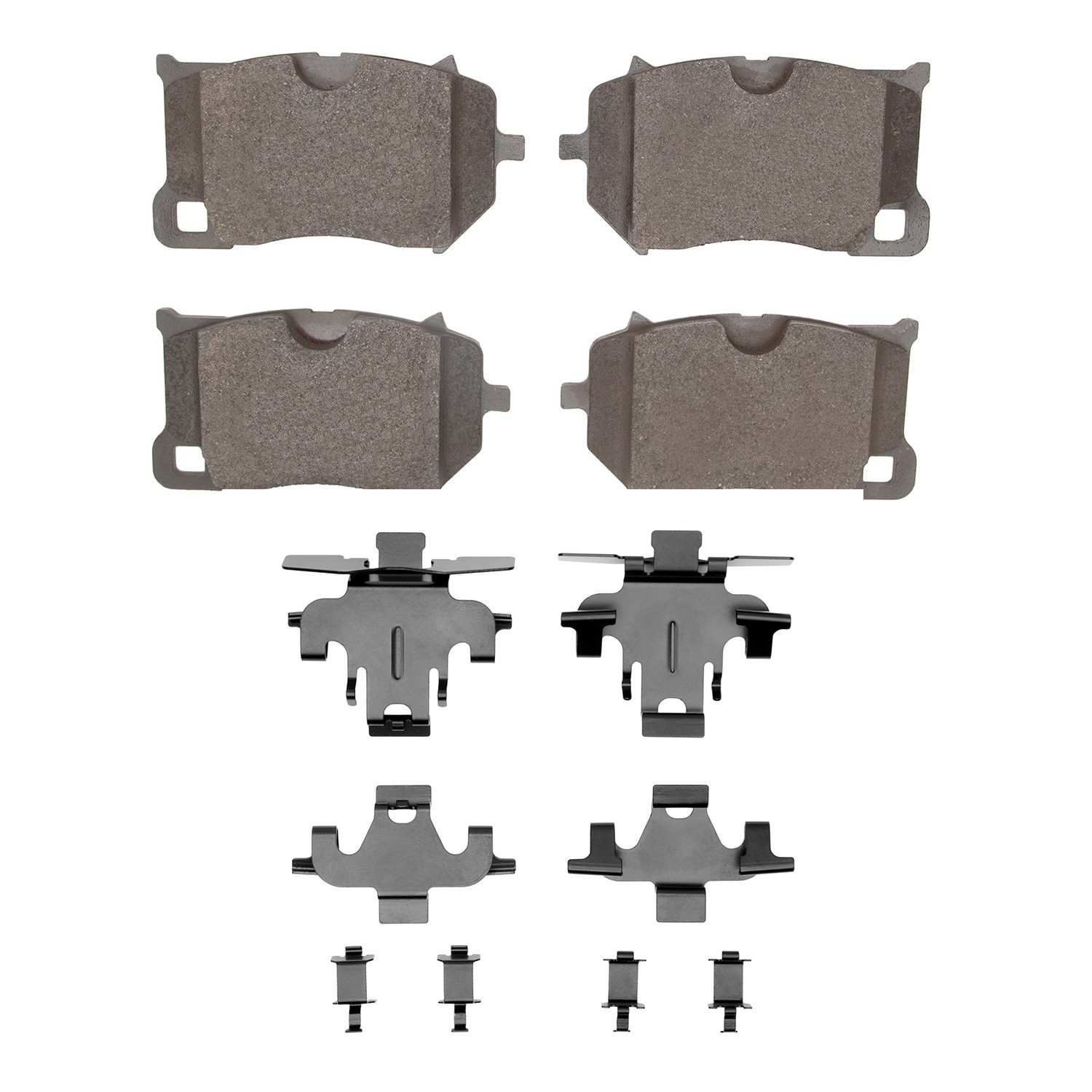 DF_4000228401_Fro.jpg Dynamic Friction 2020-2025 Polestar Polestar 1 Front 4000 HybriDynamic Brake Pads and Hardware Kit - Image 1