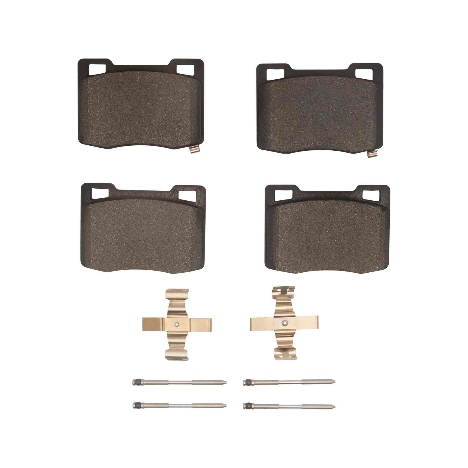 DF_4000236301_Kit.jpg Dynamic Friction 2020-2022 Ford Mustang Rear 4000 HybriDynamic Brake Pads and Hardware Kit - Image 1