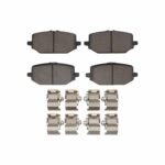 Dynamic Friction 2022-2026 Acura MDX Rear 4000 HybriDynamic Brake Pads and Hardware Kit - Image 2