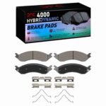 Dynamic Friction 2021-2025 Chevrolet Express 3500 Rear 4000 HybriDynamic Brake Pads and Hardware Kit