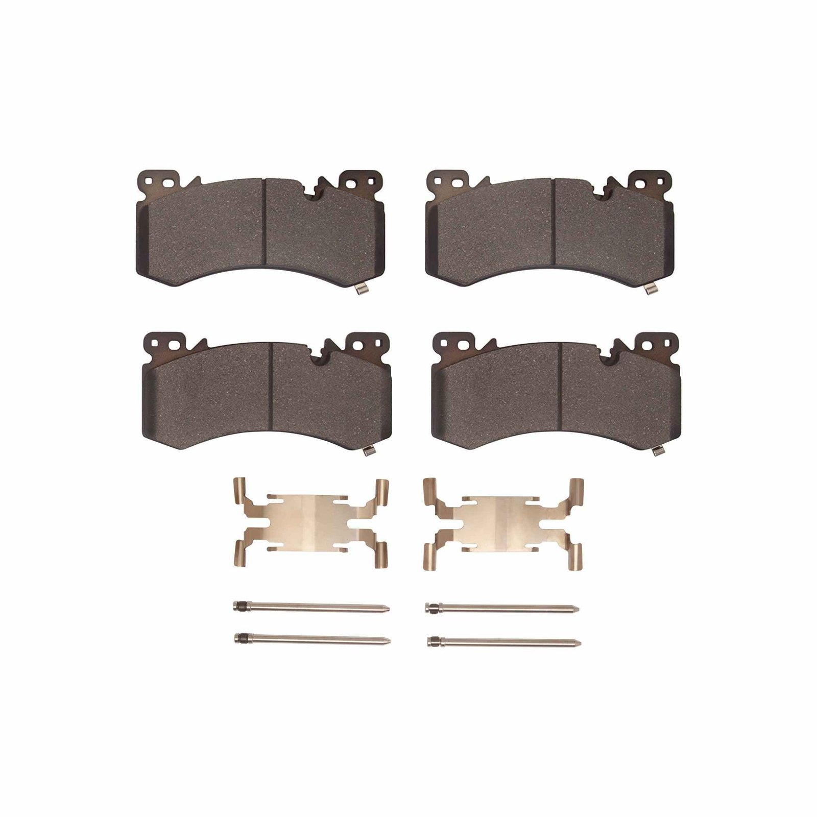 DF_4000240701_Fro.jpg Dynamic Friction 2021-2025 Cadillac Escalade ESV Front 4000 HybriDynamic Brake Pads and Hardware Kit - Image 1
