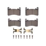 Dynamic Friction 2021-2025 Acura MDX Front 4000 HybriDynamic Brake Pads and Hardware Kit - Image 2