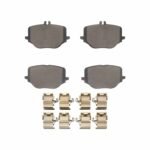Dynamic Friction 2021-2025 Mercedes-Benz E450 Rear 4000 HybriDynamic Brake Pads and Hardware Kit