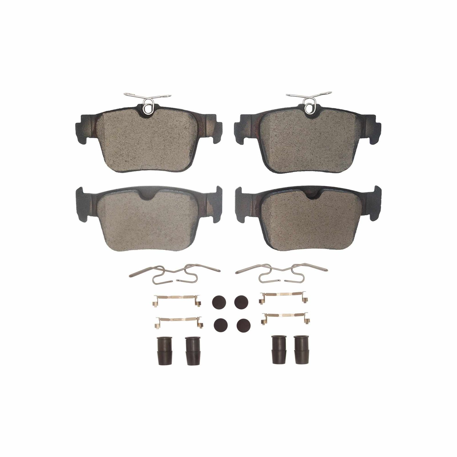 DF_4000243301_Kit.jpg Dynamic Friction 2020-2025 Audi S3 (USA/Canada) Rear 4000 HybriDynamic Brake Pads and Hardware Kit - Image 1
