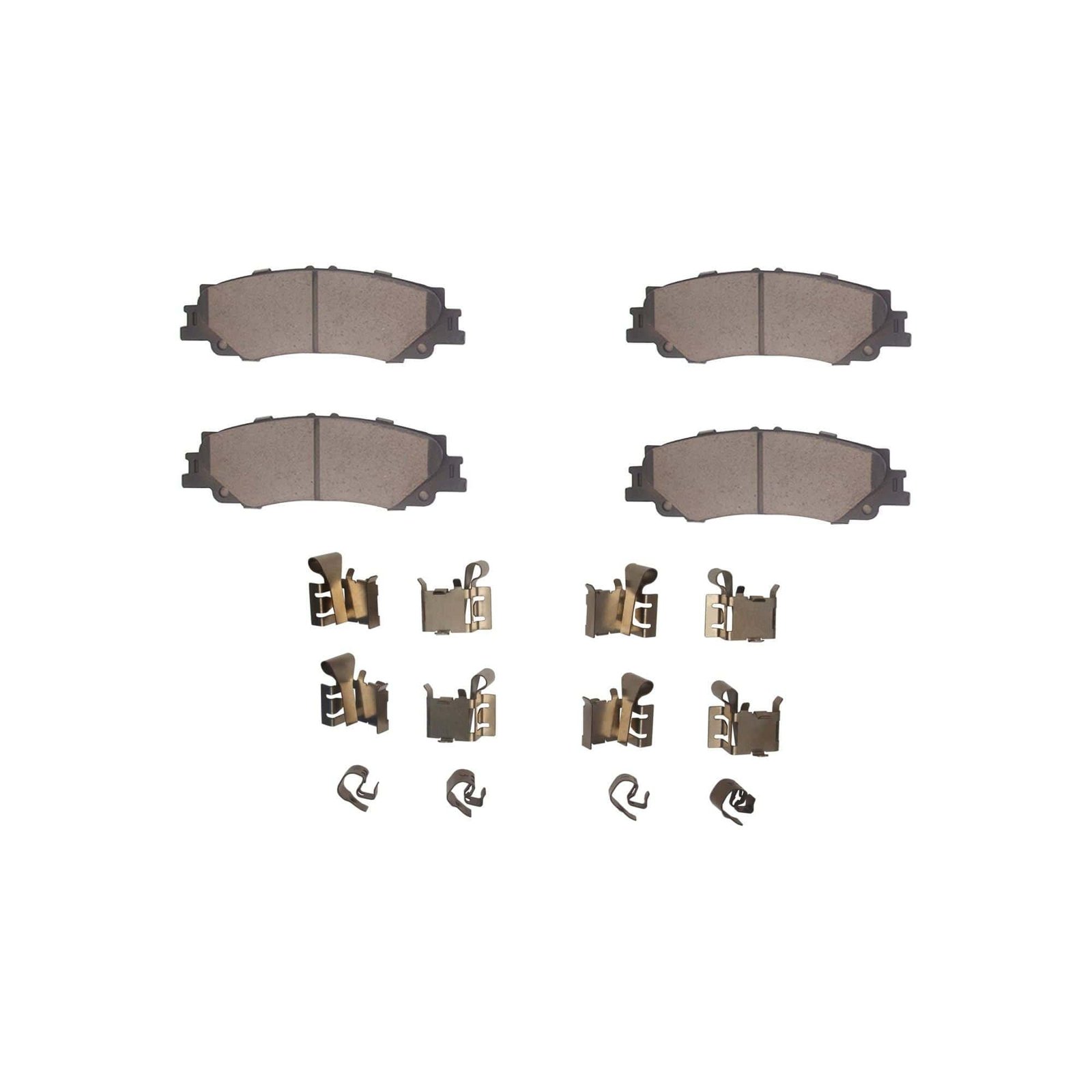 DF_4000243901_Kit.jpg Dynamic Friction 2022-2024 Lexus GX550 Rear 4000 HybriDynamic Brake Pads and Hardware Kit - Image 1
