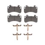 Dynamic Friction 2022-2025 Mercedes-Benz EQE 350+ Front 4000 HybriDynamic Brake Pads and Hardware Kit