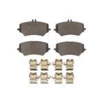 Dynamic Friction 2022-2025 Mercedes-Benz EQE 350 SUV Rear 4000 HybriDynamic Brake Pads and Hardware Kit