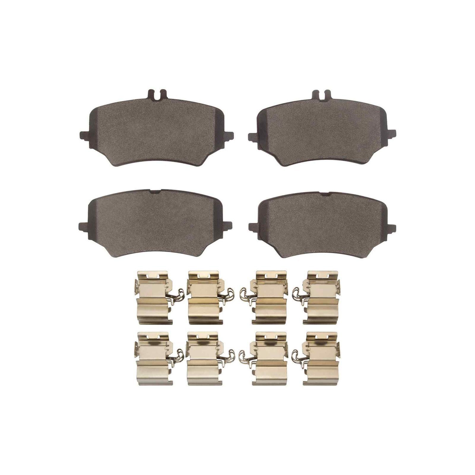 DF_4000245401_Kit.jpg Dynamic Friction 2022-2025 Mercedes-Benz EQE 350 SUV Rear 4000 HybriDynamic Brake Pads and Hardware Kit - Image 1