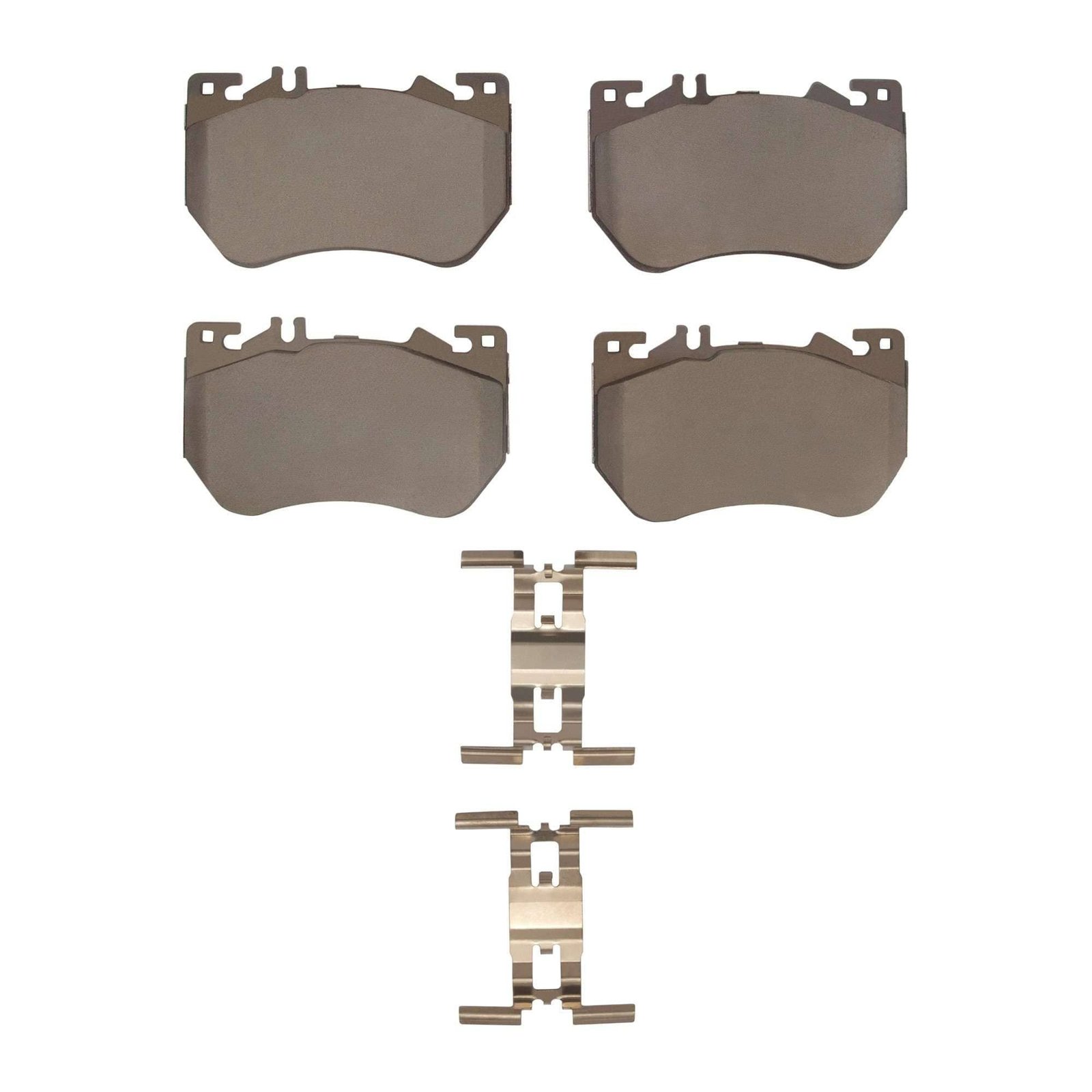 DF_4000245601_Kit.jpg Dynamic Friction 2022-2025 Mercedes-Benz C300 Sedan Front 4000 HybriDynamic Brake Pads and Hardware Kit - Image 1