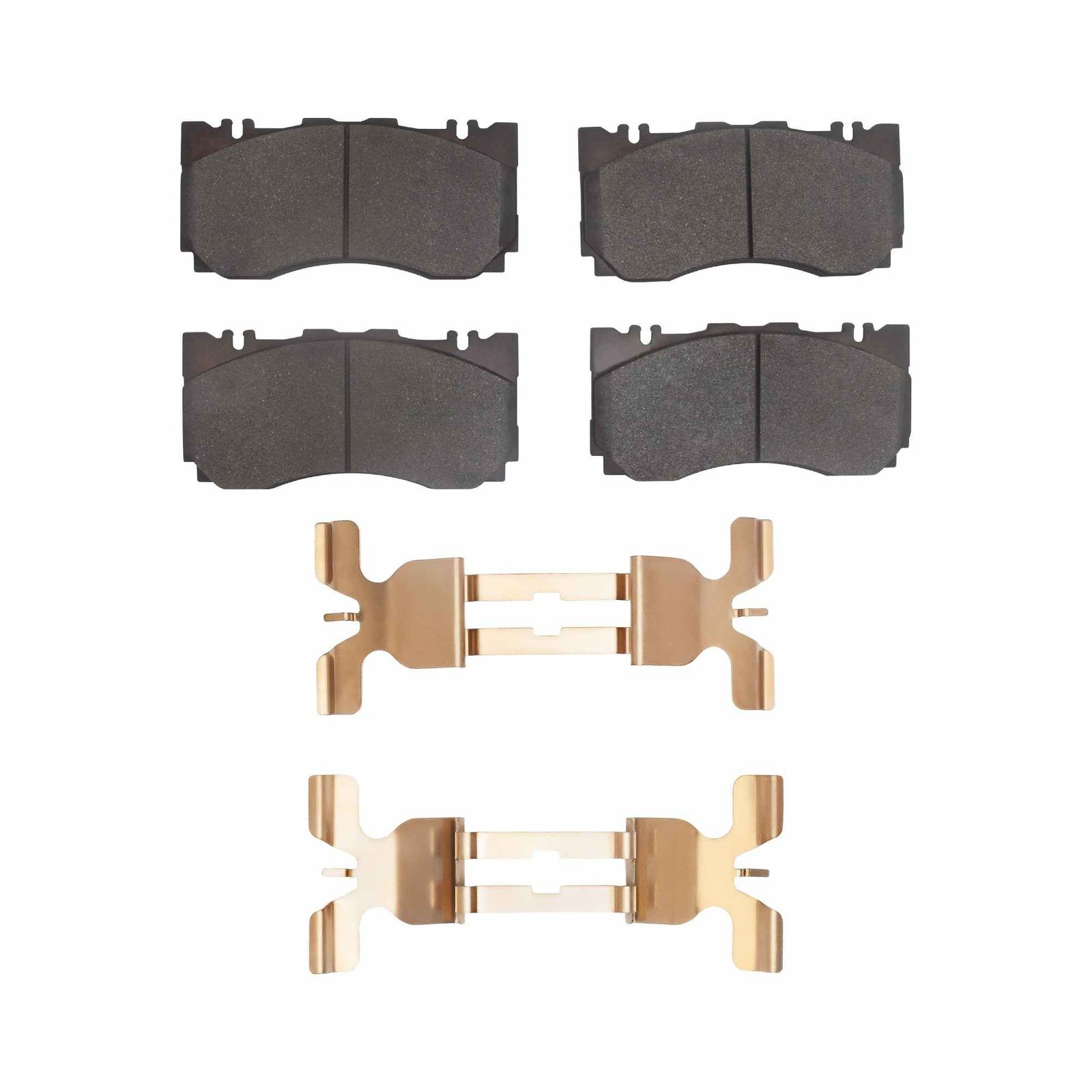 DF_4000247301_Kit.jpg Dynamic Friction 2022-2025 Mercedes-Benz AMG GT 63 Front 4000 HybriDynamic Brake Pads and Hardware Kit - Image 1