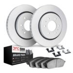 Dynamic Friction 2021-2025 Chevrolet Tahoe Rear Geospec Rotors with 5000 Advanced Brake Pads w/Hardware - Image 2