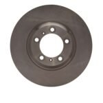 Dynamic Friction 2017-2023 Porsche Cayenne Right Front Brake Rotor (350x34 Vented)
