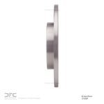 Dynamic Friction 1984-1985 BMW 318i Front Brake Rotor (260x12.6 Solid) - Image 4