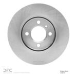 Dynamic Friction 1984-1991 BMW 325 Front Brake Rotor (260x22 Vented) - Image 2