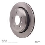 Dynamic Friction 2001-2005 BMW 325ix Rear Brake Rotor (294x18.8 Vented) - Image 3