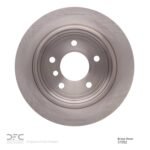Dynamic Friction 2001-2005 BMW 325ix Rear Brake Rotor (294x18.8 Vented) - Image 2