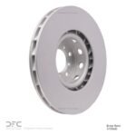 Dynamic Friction 2000-2003 BMW M5 Left Front Brake Rotor (345x32 Vented) - Image 5