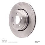 Dynamic Friction 2005-2008 BMW 750i Rear Brake Rotor (345x23.8 Vented) - Image 3