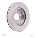 Dynamic Friction 2002-2006 BMW X5 Rear Brake Rotor (324x20 Vented) - Image 6