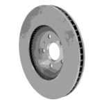 Dynamic Friction 2020-2025 Chevrolet Corvette Front Brake Rotor (345x30 Vented) - Image 5