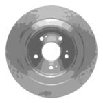 Dynamic Friction 2021-2025 Acura TLX Rear Brake Rotor (330x10 Solid) - Image 2
