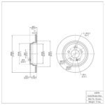 Dynamic Friction 2007-2013 Mercedes-Benz S550 Rear Brake Rotor (300x12 Solid) - Image 4