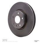 Dynamic Friction 2017-2019 Audi A4 Quattro Front Brake Rotor (318x30 Vented) - Image 3