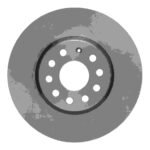 Dynamic Friction 2022-2025 Audi A3 Front Brake Rotor (306x26 Vented)