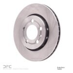 Dynamic Friction 2000-2006 Audi TT Quattro Rear Brake Rotor (256x22 Vented) - Image 3