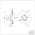 Dynamic Friction 2011-2018 Porsche Cayenne Right Front Brake Rotor (360x36 Vented) - Image 4