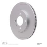 Dynamic Friction 1984-1991 BMW Z1 Front GeoSPEC Coated Rotor (260x22 Vented) - Image 3