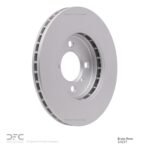 Dynamic Friction 1984-1991 BMW Z1 Front GeoSPEC Coated Rotor (260x22 Vented) - Image 5