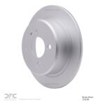 Dynamic Friction 1984-1991 BMW 325is Rear GeoSPEC Coated Rotor (258x10 Solid) - Image 3