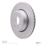 Dynamic Friction 2005-2008 BMW 760i Rear GeoSPEC Coated Rotor (345x23.8 Vented) - Image 3