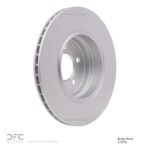 Dynamic Friction 2005-2008 BMW 760i Rear GeoSPEC Coated Rotor (345x23.8 Vented) - Image 6