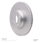 Dynamic Friction 2012-2018 BMW 428i Front GeoSPEC Coated Rotor (330x24 Vented) - Image 3