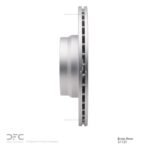 Dynamic Friction 2012-2018 BMW 428i Front GeoSPEC Coated Rotor (330x24 Vented) - Image 6