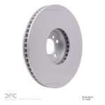 Dynamic Friction 2010-2011 BMW X6 Left Front GeoSPEC Coated Rotor (385x36 Vented) - Image 6