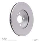 Dynamic Friction 2007-2015 MINI Cooper (Excl Clubman) Front GeoSPEC Coated Rotor (279x21.8 Vented) - Image 6