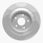 Dynamic Friction 2021-2025 Acura TLX Rear GeoSPEC Coated Rotor (330x10 Solid) - Image 2