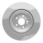 Dynamic Friction 2020-2026 Mercedes-Benz GLE350 Rear GeoSPEC Coated Rotor (345x22 Vented) - Image 2