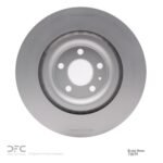 Dynamic Friction 2017-2025 Audi SQ8 e-Tron Rear GeoSPEC Coated Rotor (350x28 Vented) - Image 2