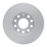 Dynamic Friction 2005-2013 Audi A3 Rear GeoSPEC Coated Rotor (260x11.6 Solid) - Image 2