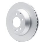 Dynamic Friction 2003-2018 Audi Q7 Rear GeoSPEC Coated Rotor (330x28 Vented) - Image 3