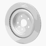 Dynamic Friction 2020-2025 Lexus RX500h Rear GeoSPEC Coated Rotor (338x18 Vented) - Image 5