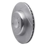 Dynamic Friction 2010-2019 BMW 535i Rear Left Slotted Silver Brake Rotor - Image 3