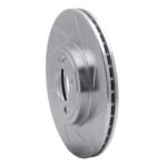 Dynamic Friction 2002-2006 MINI Cooper (Excl Clubman) Front Right Slotted Silver Brake Rotor - Image 3