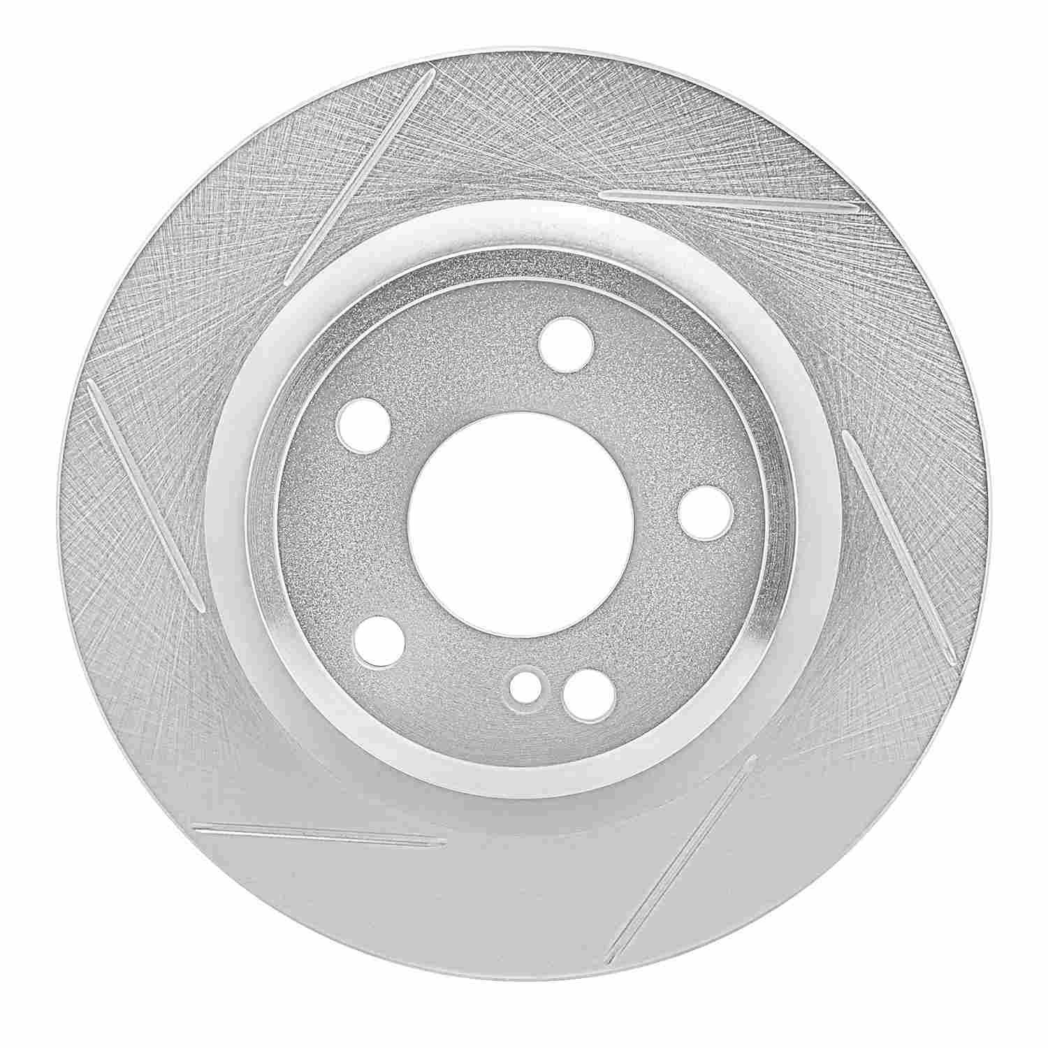 DF_61163163L_Fro.jpg Dynamic Friction 2014-2019 Mercedes-Benz CLA250 Rear Left Slotted Silver Brake Rotor - Image 1