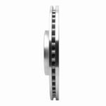 Dynamic Friction 2012-2020 Audi A6 FWD Front Left Slotted Silver Brake Rotor - Image 4